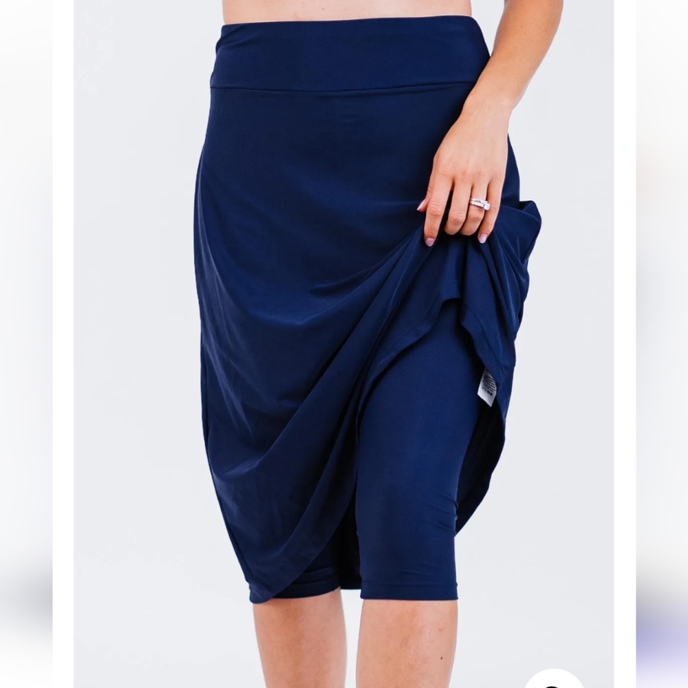 Calypsa Modli Swim Skort with Leggings